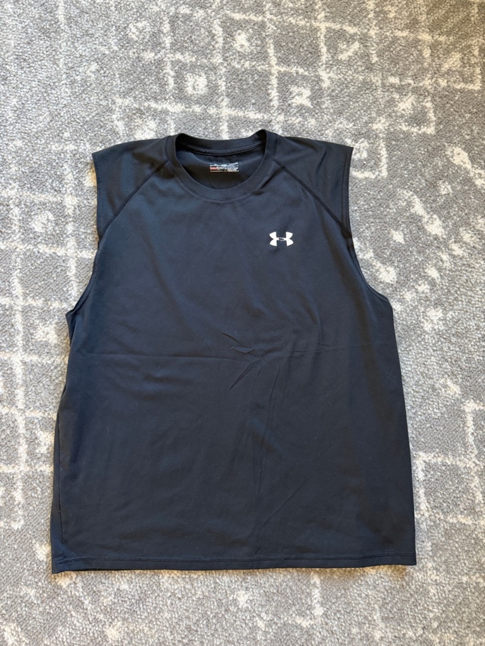 Under Armour Men’s Black Sleeveless Training Tank
